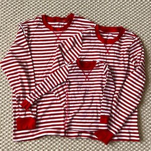 Family Xmas Striped PJs